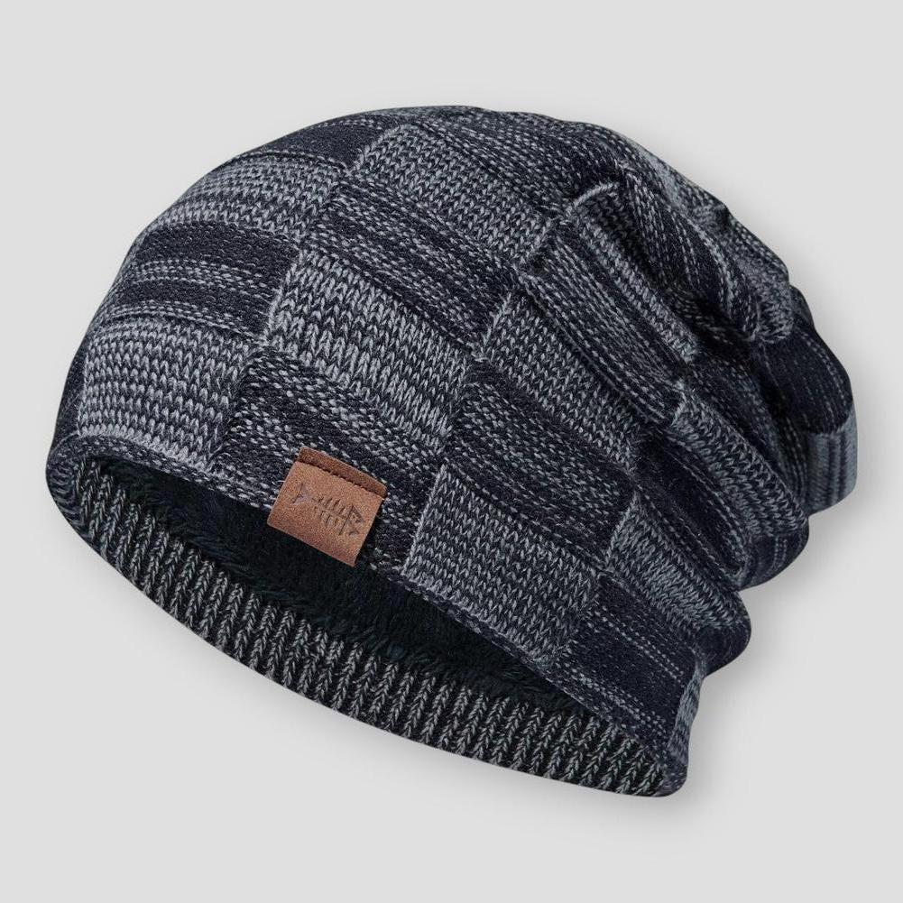 Män - Beanie - Mysig trikå - Snygg vinteraccessoar för komfort och värme - Sondberg Boutique