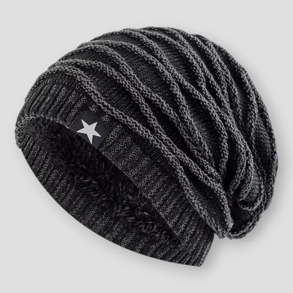 Män Beanie - Mysigt stickat material - Perfekt för vinterstil - Sankt Martin East Haven - Sondberg Boutique