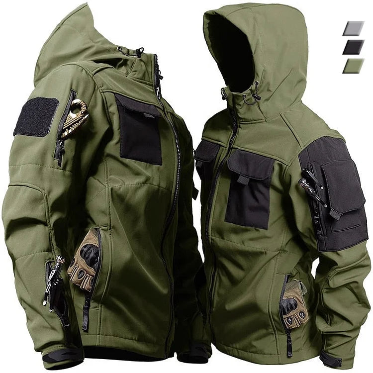 Herren - Vattentät taktisk militärjacka - Hållbar material, perfekt för utomhusaktiviteter - Tactical Military Jacket