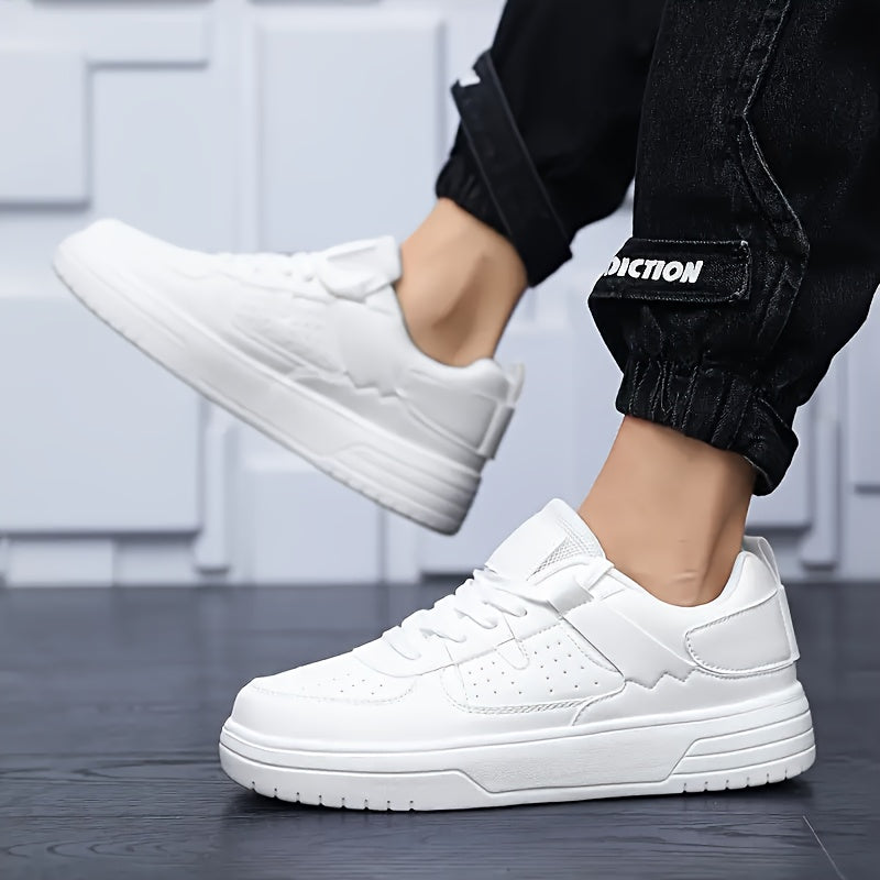 Män - Casual plattformssneaker - Bekväm och stilren design - Perfekta sneakers för varje tillfälle