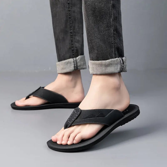 Herr - Bekväm Sandal - Komfortabelt Design - Lätt och Andningsbar - Perfekt för Sommar - Sondberg Boutique