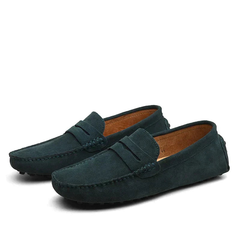 Kvinna -  Italienska mockaskor - Snygga och bekväma loafers - Perfekta för vardagsbruk - Sondberg Boutique