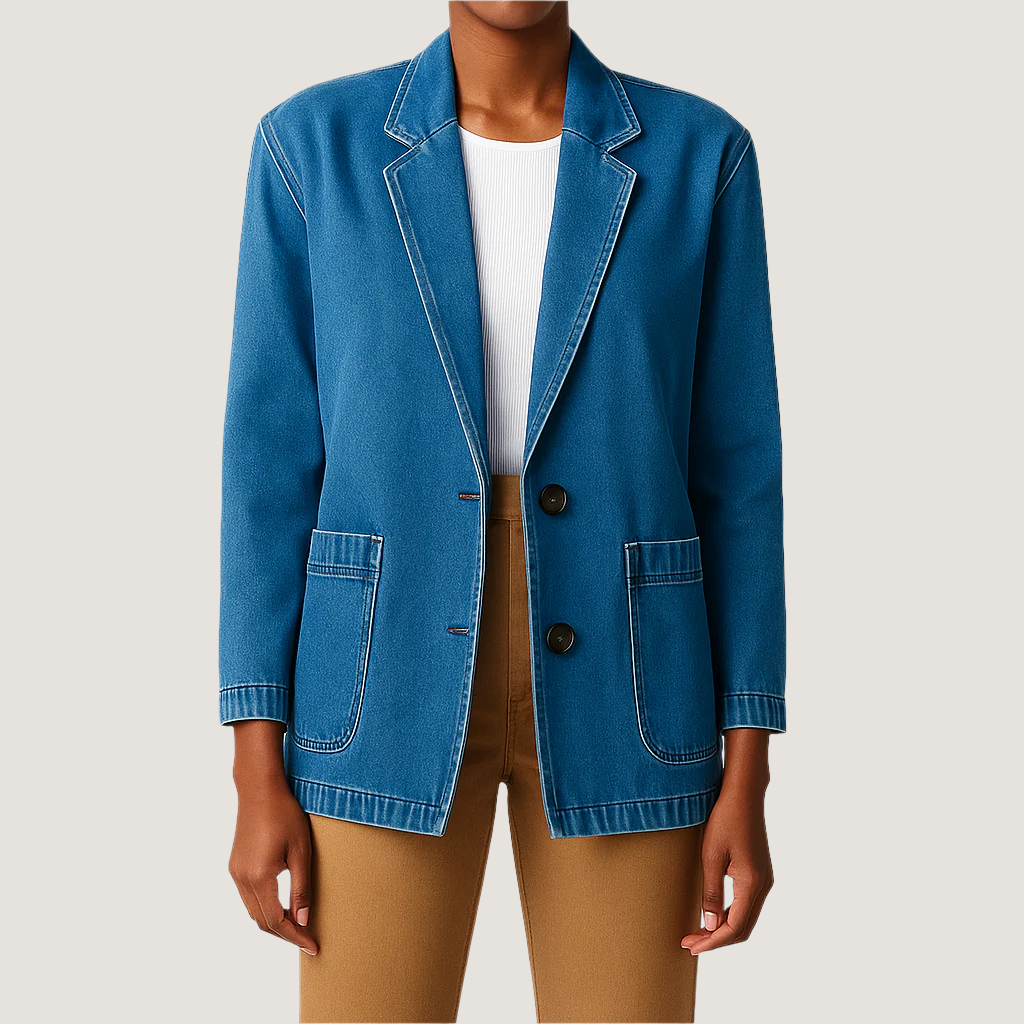 Dam Blazer i Denim