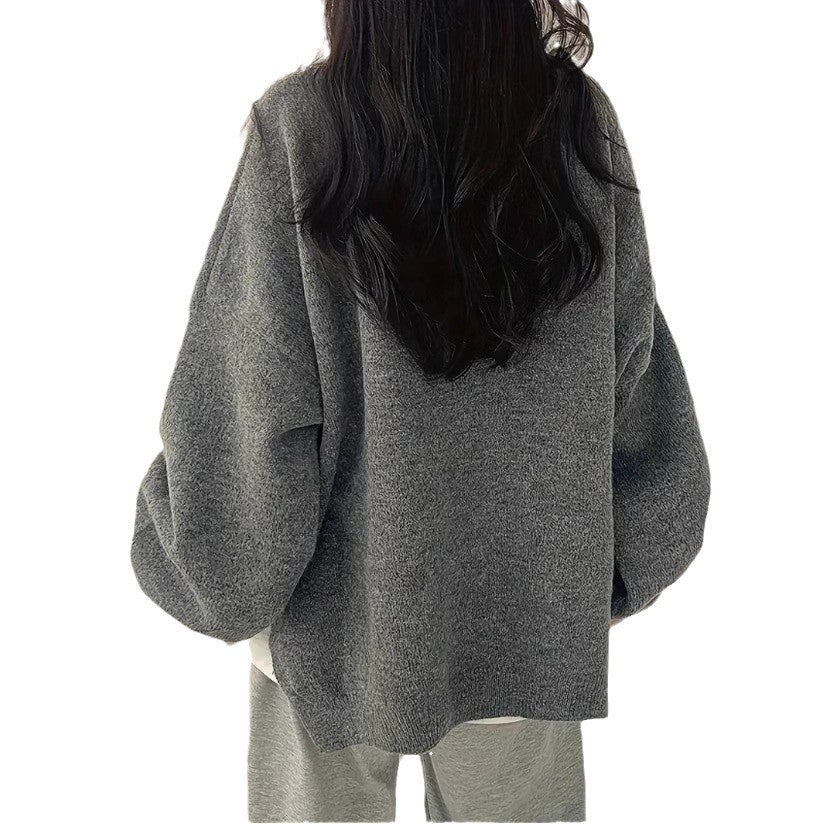 Kvinna - Casual oversized tröja - Mjukt tyg och avslappnad passform - Trendig och bekväm - Sondberg Boutique