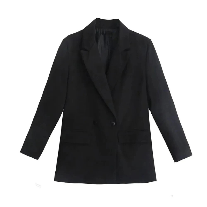 Kvinna - Casual Överdimensionerad Blazer - Mjuk Material - Trendig och Bekväm Stil - Sondberg Boutique