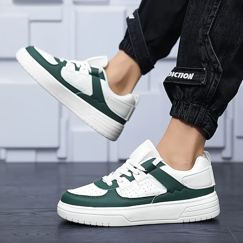 Män - Casual plattformssneaker - Bekväm och stilren design - Perfekta sneakers för varje tillfälle